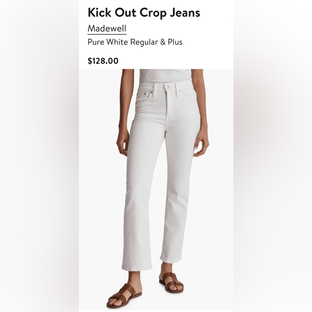 Madewell Mid-Rise Kick Out Jean